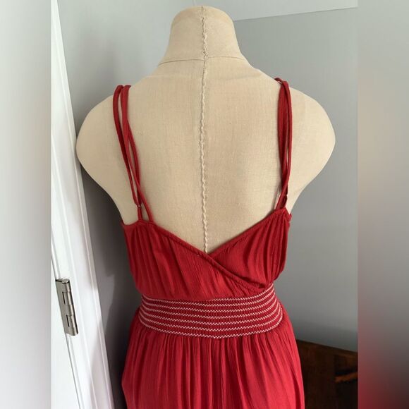 DEX Spaghetti Strap Embroidered Jumpsuit Size S - Picture 7 of 14